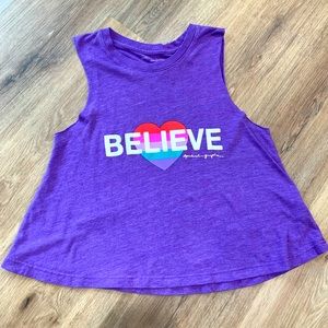 SPIRITUAL GANGSTER Believe Crop Tank